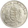 1 пенгё 1937 год.Венгрия.Серебро.