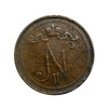 10 пенни 1896 год.Николай II.Русская Финляндия.Медь.