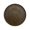 10 пенни 1905 год.Николай II.Русская Финляндия.Медь.