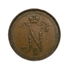 10 пенни 1907 год.Николай II.Русская Финляндия.Медь.