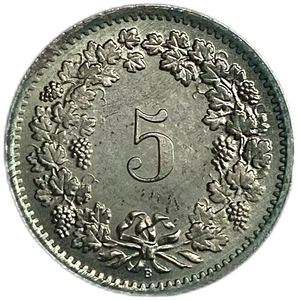 5 раппен 1967 год.Швейцария.