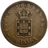 1/4 танга 1901 год.Карлос I.Португальская Индия.Бронза.