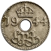 3 пенса 1944 год.Георг VI.Австралийский мандат.Новая Гвинея.Бронза.