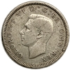 6 пенсов 1945 год.Георг VI.Великобритания.Серебро.