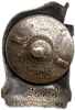 Знак номерной.Отличник соцсоревнования НКПСМ СССР.N2678.Клеймо МД.Серебро,эмаль,винт.Редкий.