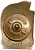 Знак номерной.Отличник соцсоревнования НКПСМ СССР.N8058.Бронза,эмаль,винт.Редкий.
