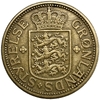1 крона 1926 год.Полярный медведь.Гренландия.