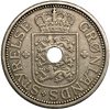 25 эре 1926 год.Полярный медведь.С отверстием.Гренландия.