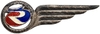 Знак должностной номерной.Авиация.Авиакомпания Россия.Санкт-Петербург.N2032.На булавке.