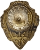 Знак нагрудный.Отличный связист.ВС СССР.Латунь,эмаль,винт.