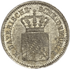1 крейцер 1858 год.Максимилиан II.Бавария.Германия.