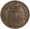 1 пфеннинг 1867 год B.Принц Георг Виктор.Вальдек-Пирмонт.Германия.Медь.