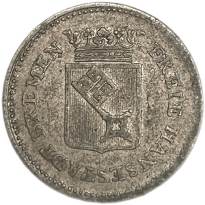 1 гротен 1840 год.Свободный город Бремен.Германия.