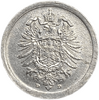 1 пфеннинг 1917 год D.Серия бумажная марка.Империя.Германия.