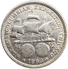 1/2 доллара (50 центов) 1893 год «Экспедиция Колумба».США.Серебро.