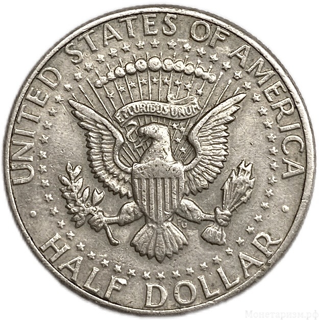 50 центов 1974 год D.Президент Джон Кеннеди.США.