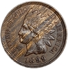 1 цент 1899 год.Индеец.США.Бронза. 