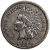 1 цент 1895 год.Индеец.США.Бронза.