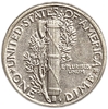 10 центов (1 дайм) 1928 год W.Меркурий.Свобода.США.Серебро.