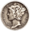 10 центов (1 дайм) 1944 год W.Меркурий.Свобода.США.Серебро.