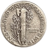 10 центов (1 дайм) 1944 год W.Меркурий.Свобода.США.Серебро.