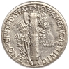 10 центов (1 дайм) 1945 год W.Меркурий.Свобода.США.Серебро.