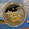Монетовидный жетон «Анапа.Черное море».В капсуле и открытке.