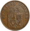 4 пфеннинга 1867 год C.Вильгельм I.Пруссия.Германия.Медь.