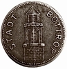 10 пфеннигов 1919 год.Башня.Боттроп.Германия.Нотгельд.