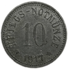 10 пфенигов 1917 год.Арцберг.Германия.Нотгельд.