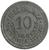 10 пфеннигов 1917 год.Деггендорф.Германия.Нотгельд.