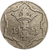 10 пфеннигов 1923 год.Оккупация Польши.Данциг.Гданьск.Германия.