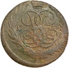 5 копеек 1759 год ММ.Елизавета I.Медь.