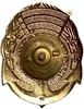 Знак морской.1947-1997 гг. 50 лет:Экспедиция специальных морских проводок.Бронза,винт.