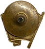 Знак ВЛКСМ.В.И.Ленин.СССР.Латунь,винт,эмаль.