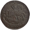 2 копейки 1766 год ЕМ.Екатерина II.Медь.