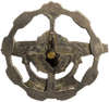 Знак офицера подводной лодки.Подводная лодка с цепью.Винтовой.