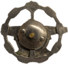 Знак офицера подводной лодки.Подводная лодка с цепью.Винтовой.