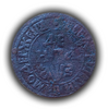 Деньга 1717 год.Петр I.Медь