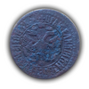 Деньга 1717 год.Петр I.Медь
