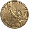 1 доллар 2007 год.4 президент Америки (1809-1817гг.).Джеймс Мэдисон.США. 