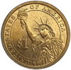 1 доллар 2008 год.8 президент Америки (1837-1841 гг.).Мартин Ван Бюрен.США.