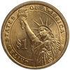 1 доллар 2009 год.12 президент Америки (1849-1850 гг.).Захари Тэйлор.США.
