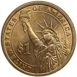 1 доллар 2009 год.12 президент Америки (1849-1850 гг.).Захари Тэйлор.США.