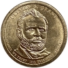 1 доллар 2011 год.18 президент Америки (1869-1877 гг.).Улисс Грант.США.