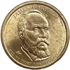 1 доллар 2011 год.20 президент Америки (1881 год).Джеймс Гарфилд.США.