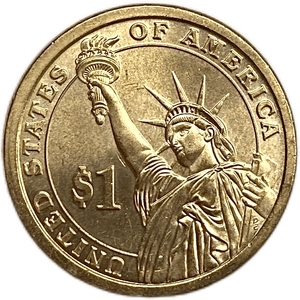 1 доллар 2012 год.21 президент Америки (1881-1885 гг.).Честер Артур.США.