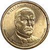1 доллар 2013 год.25 президент Америки (1897-1901 гг.).Уильям МакКинли.США.