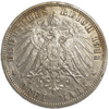 3 марки 1911 год.Вильгельм II.Пруссия(Германия).Серебро.