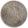 2 марки 1901 год "200 лет Пруссии 1701-1901.Пруссия(Германская империя).Серебро.